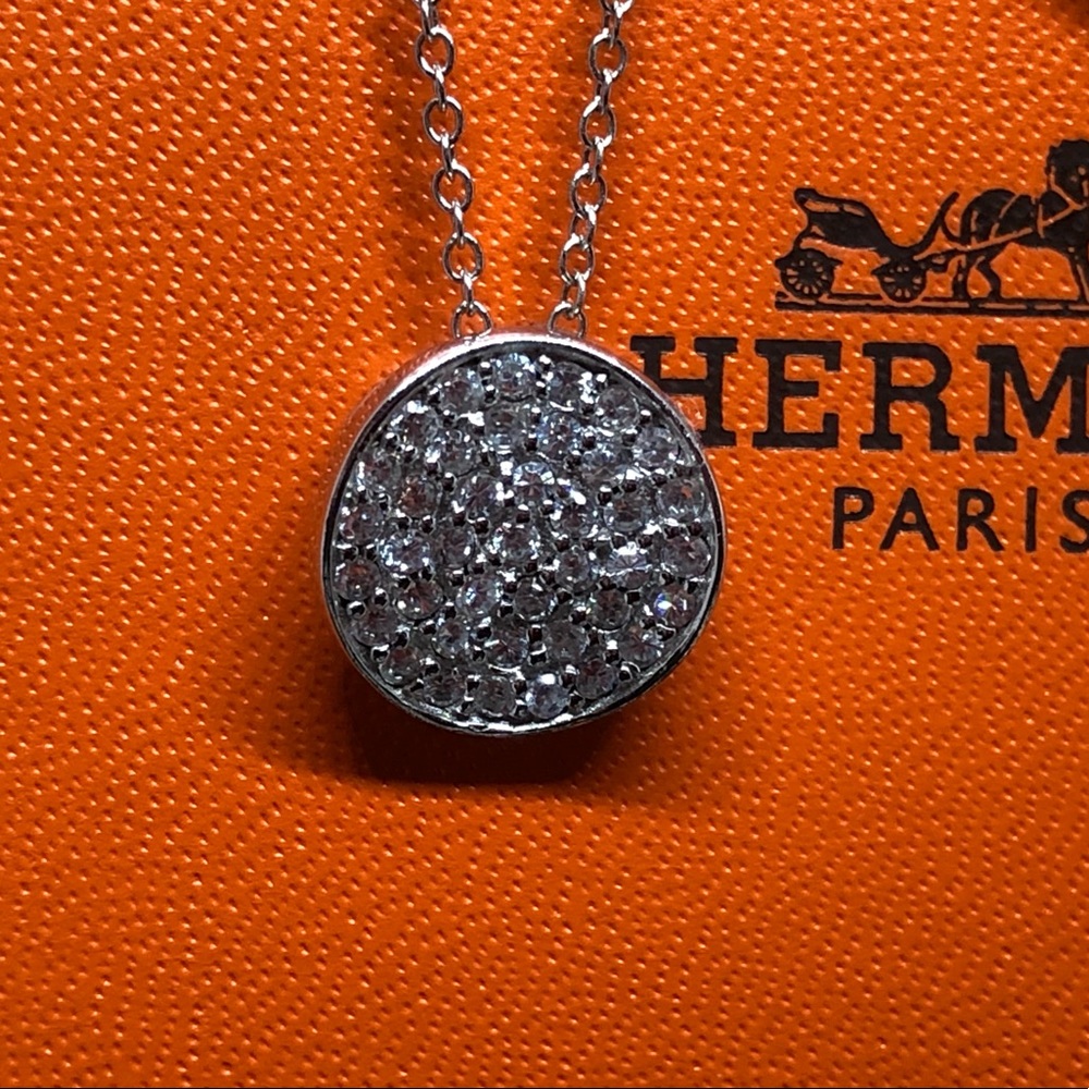 Lg lot sterling silver with CZ earring pendant